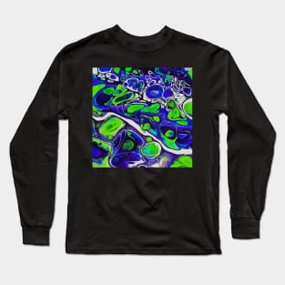 Stocksom Blue 12- and the Green Long Sleeve T-Shirt